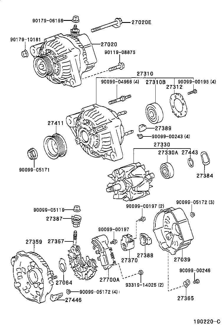  SPACIO |  ALTERNATOR