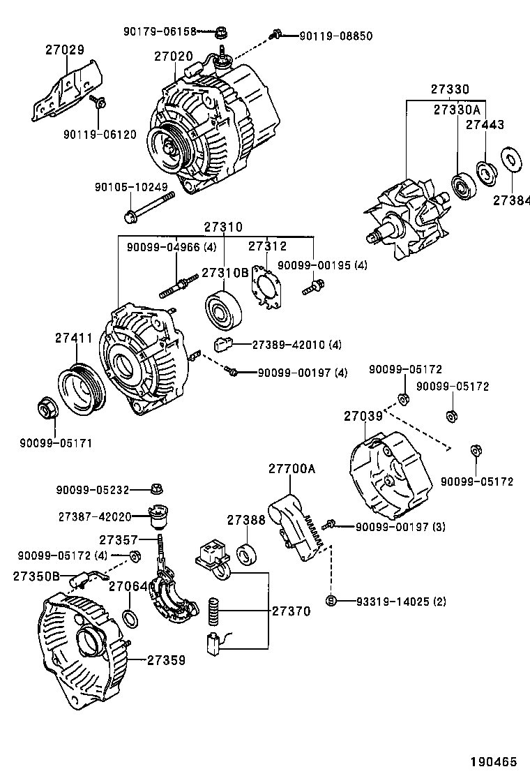  MR2 |  ALTERNATOR