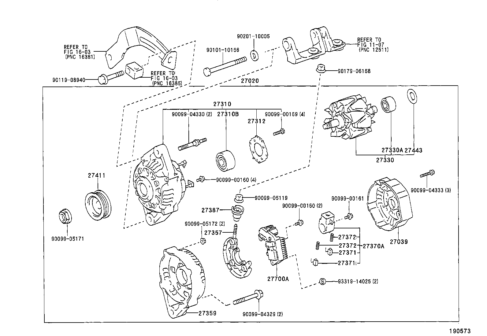  DYNA 150 |  ALTERNATOR