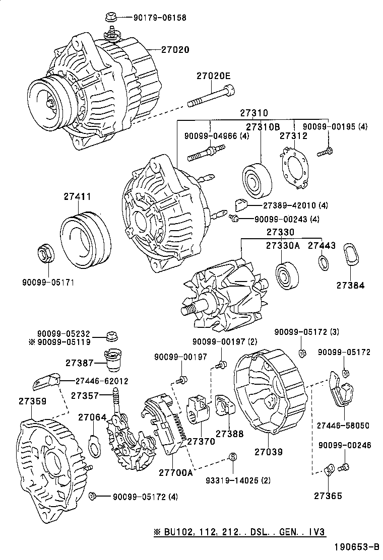  DYNA200 |  ALTERNATOR