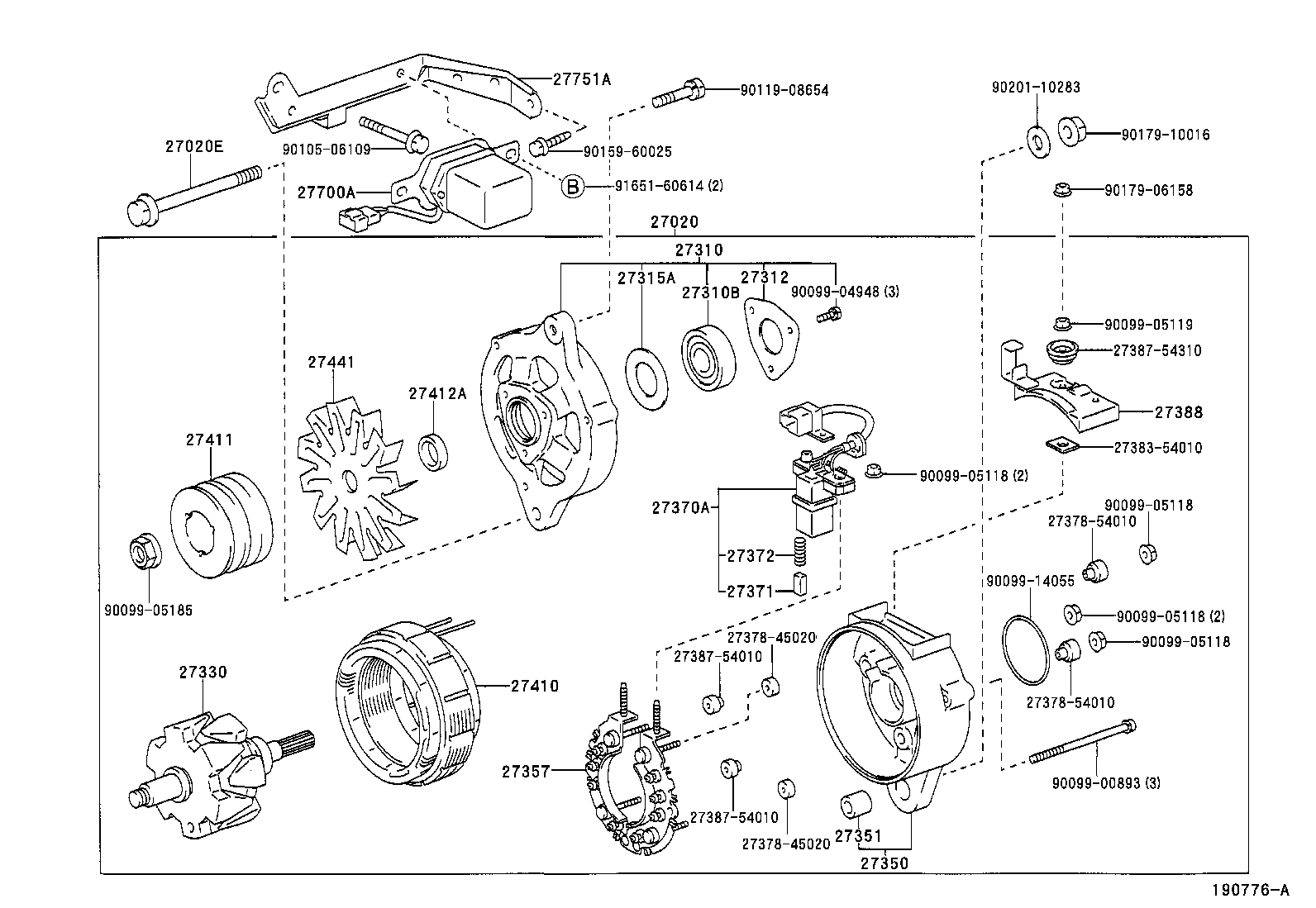  DYNA 150 |  ALTERNATOR