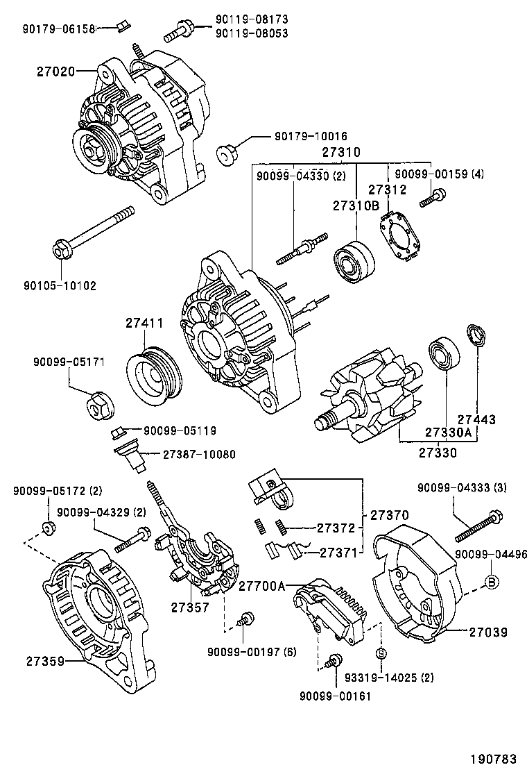  STARLET |  ALTERNATOR