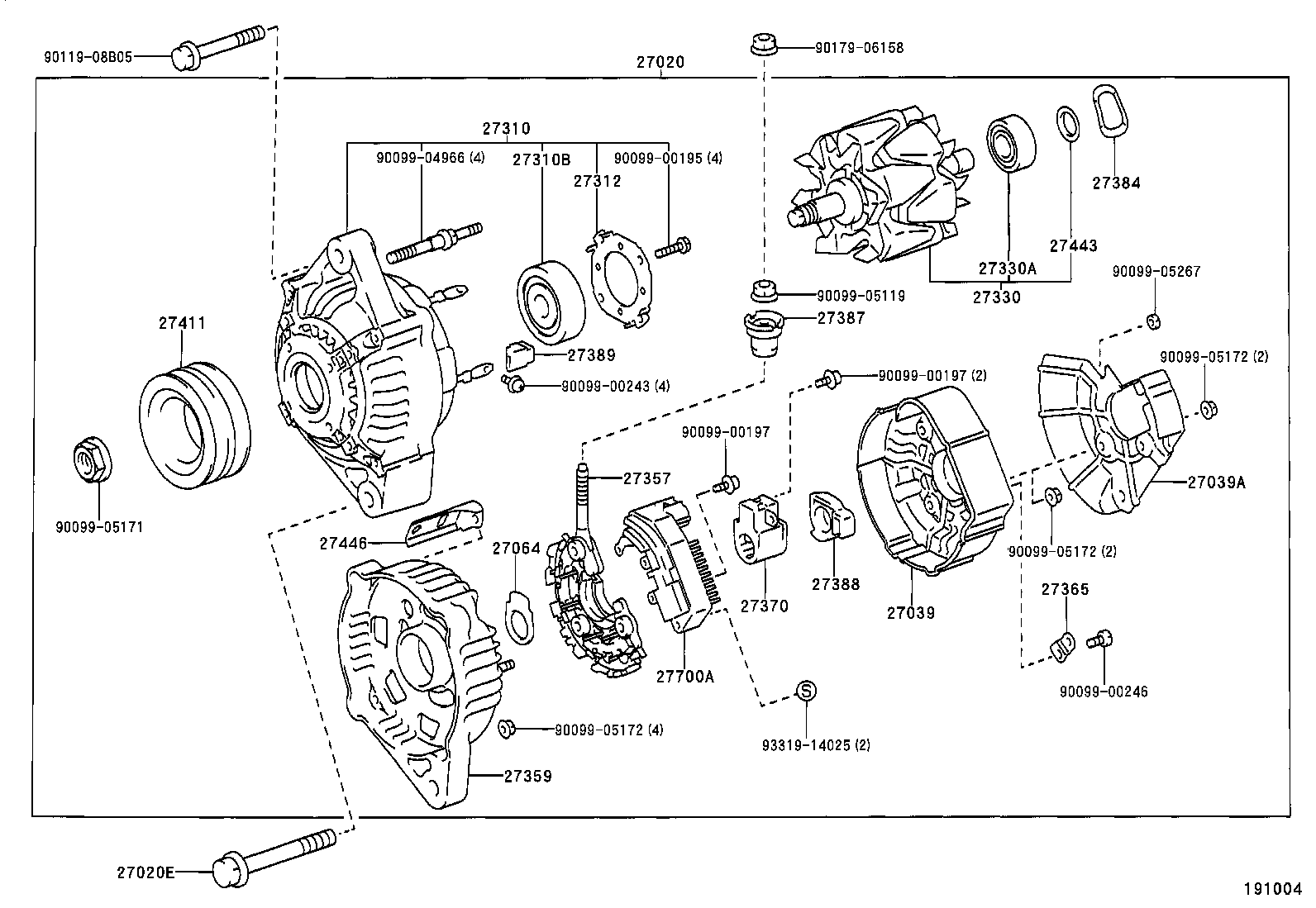  DYNA200 |  ALTERNATOR