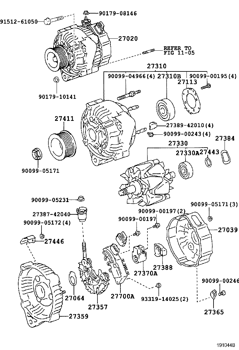  CROWN |  ALTERNATOR