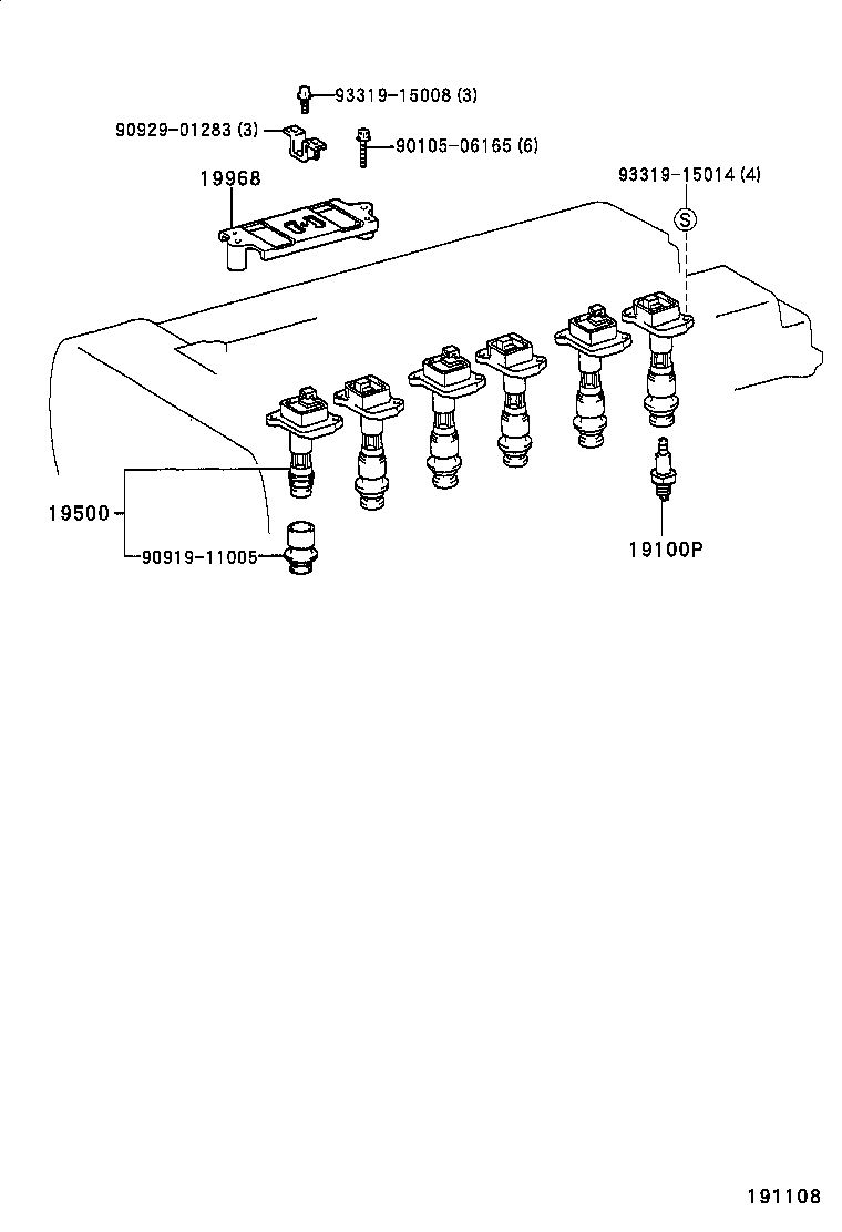  SUPRA |  IGNITION COIL SPARK PLUG