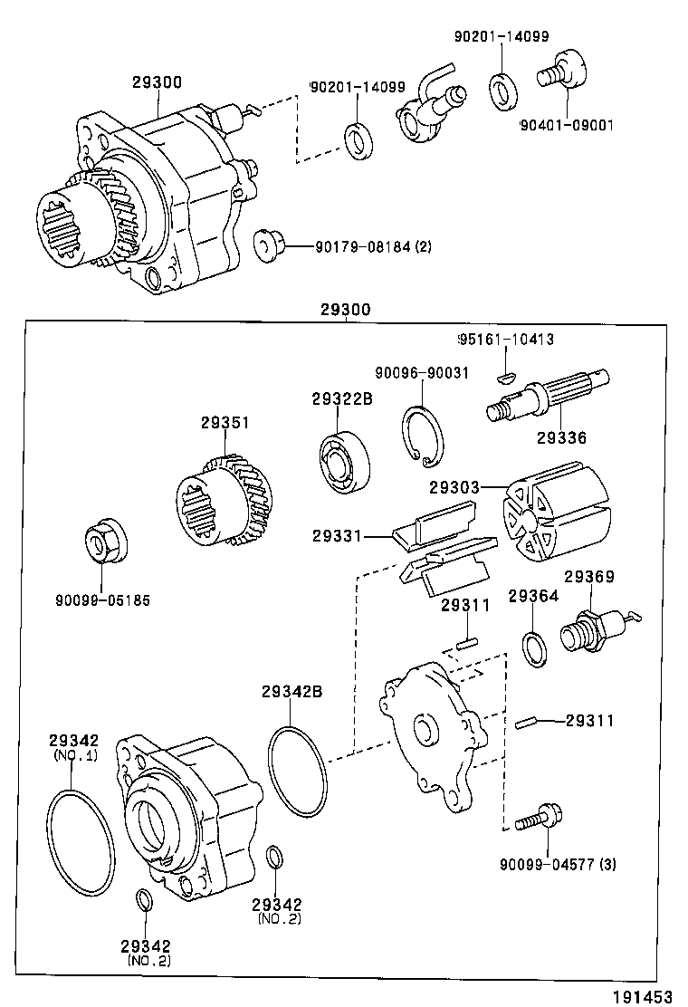  HILUX 4RUNNER 4WD |  VACUUM PUMP