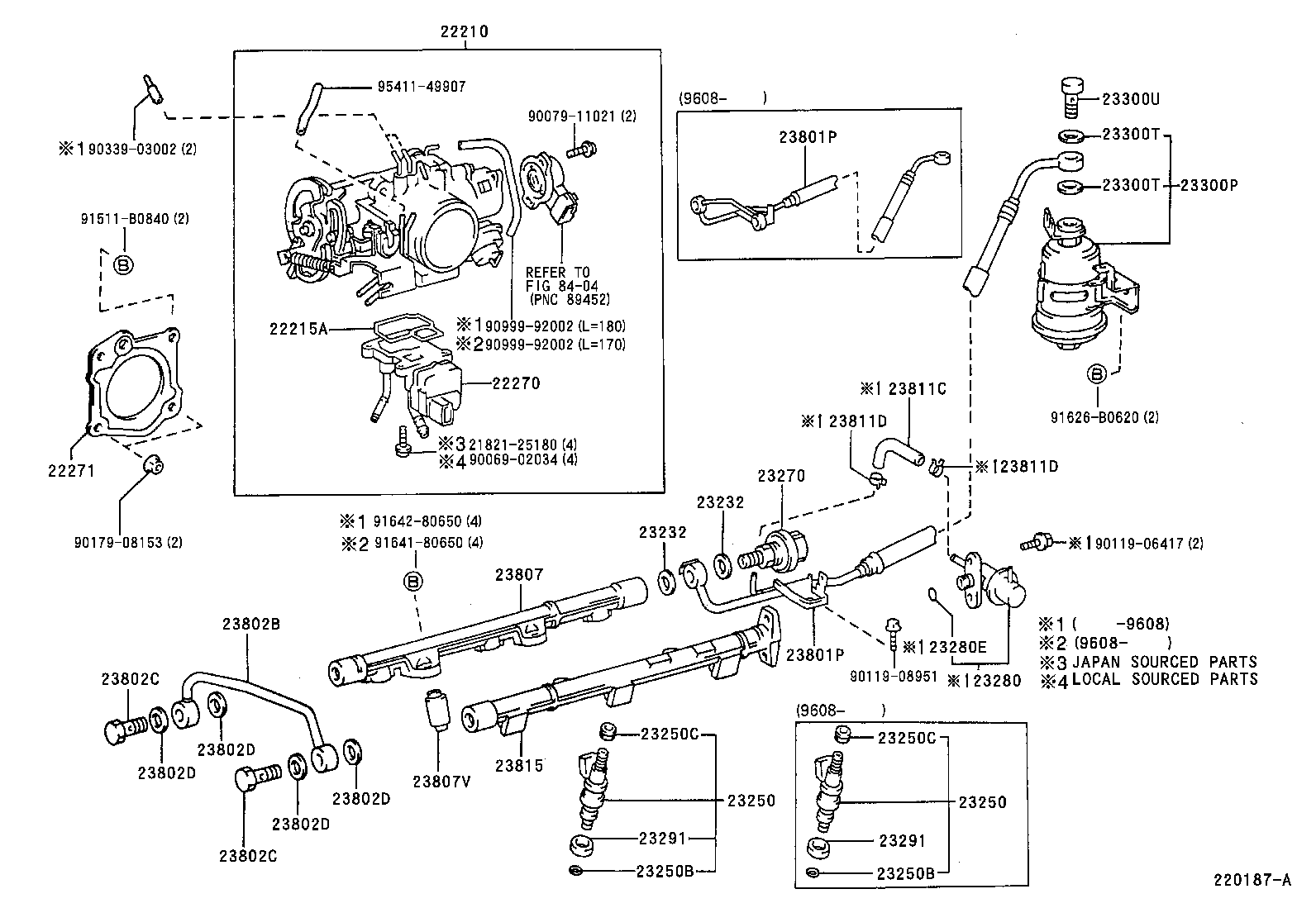  AVALON |  FUEL INJECTION SYSTEM