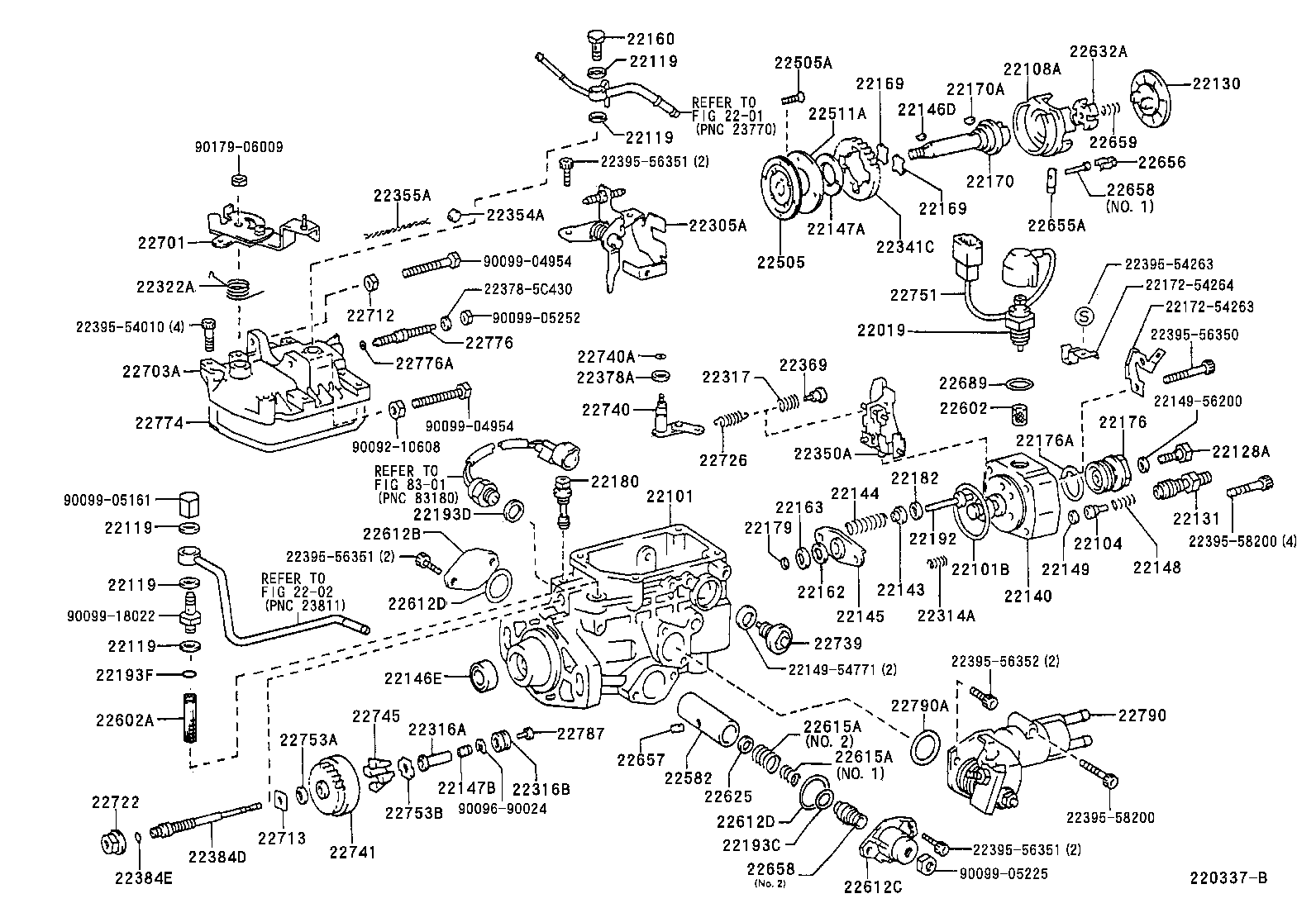  HILUX 4RUNNER 4WD |  INJECTION PUMP BODY