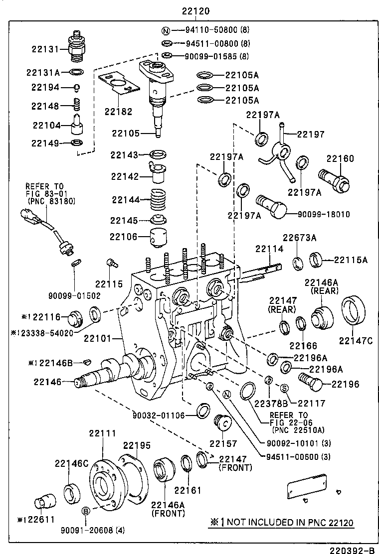  DYNA200 |  INJECTION PUMP BODY