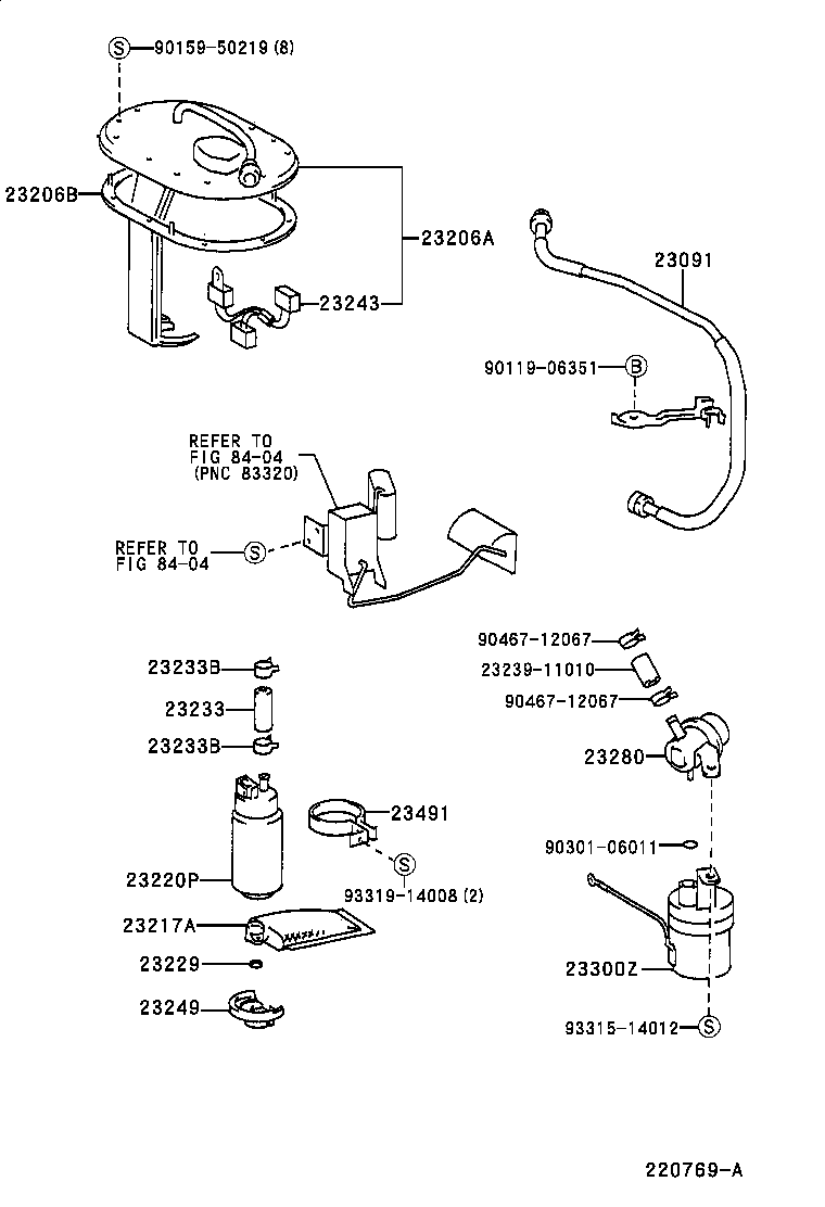  CAMRY JPP SED |  FUEL INJECTION SYSTEM