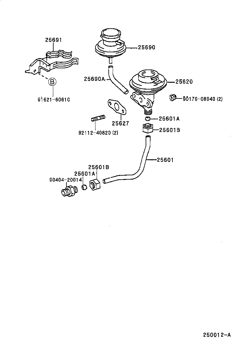  RAV4 |  EXHAUST GAS RECIRCULATION SYSTEM