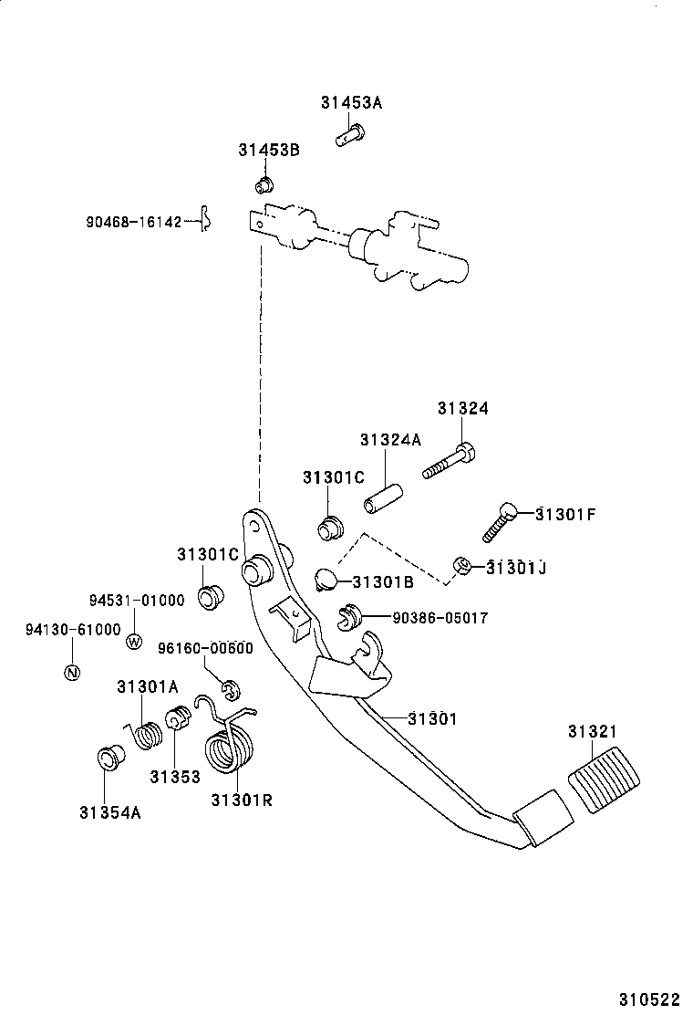  DYNA200 |  CLUTCH PEDAL FLEXIBLE HOSE