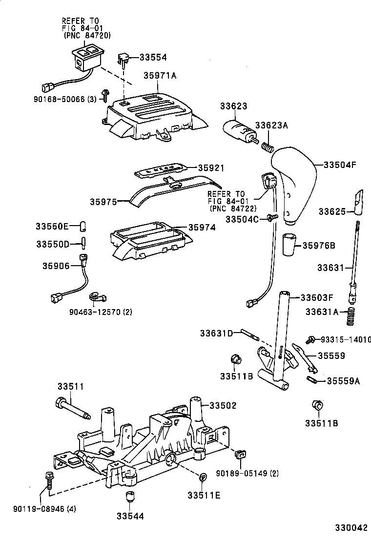  CELICA |  SHIFT LEVER RETAINER