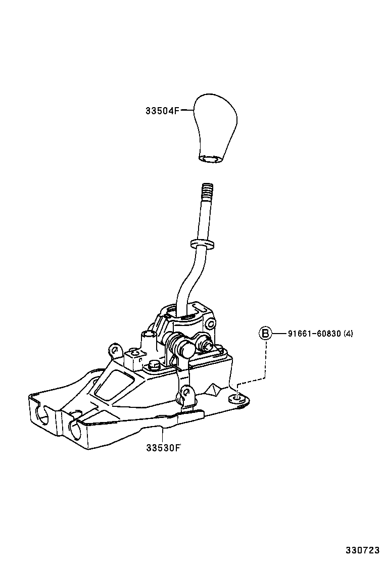 CAMRY NAP SED WG |  SHIFT LEVER RETAINER