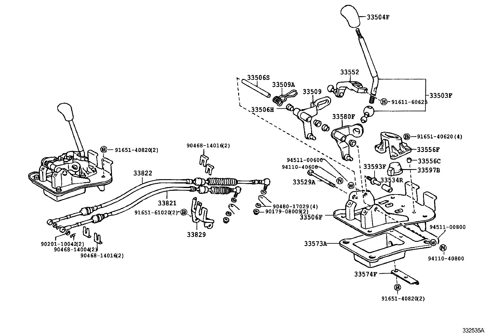  PREVIA |  SHIFT LEVER RETAINER