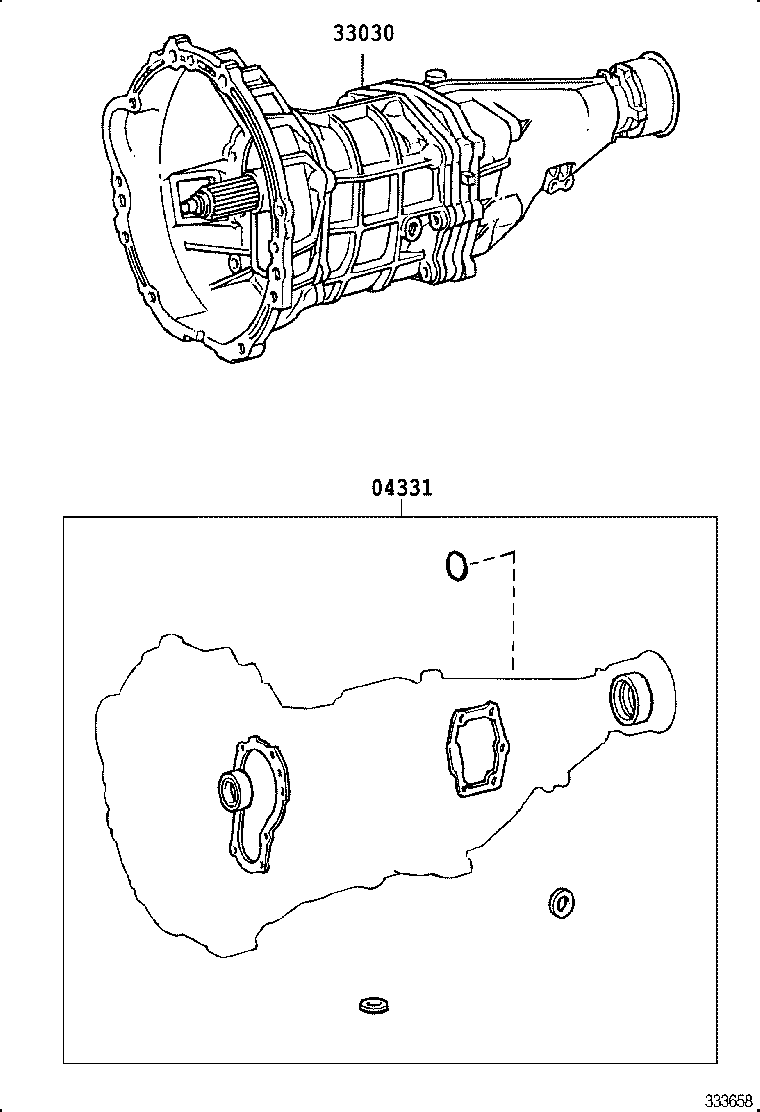  CROWN |  TRANSAXLE OR TRANSMISSION ASSY GASKET KIT MTM