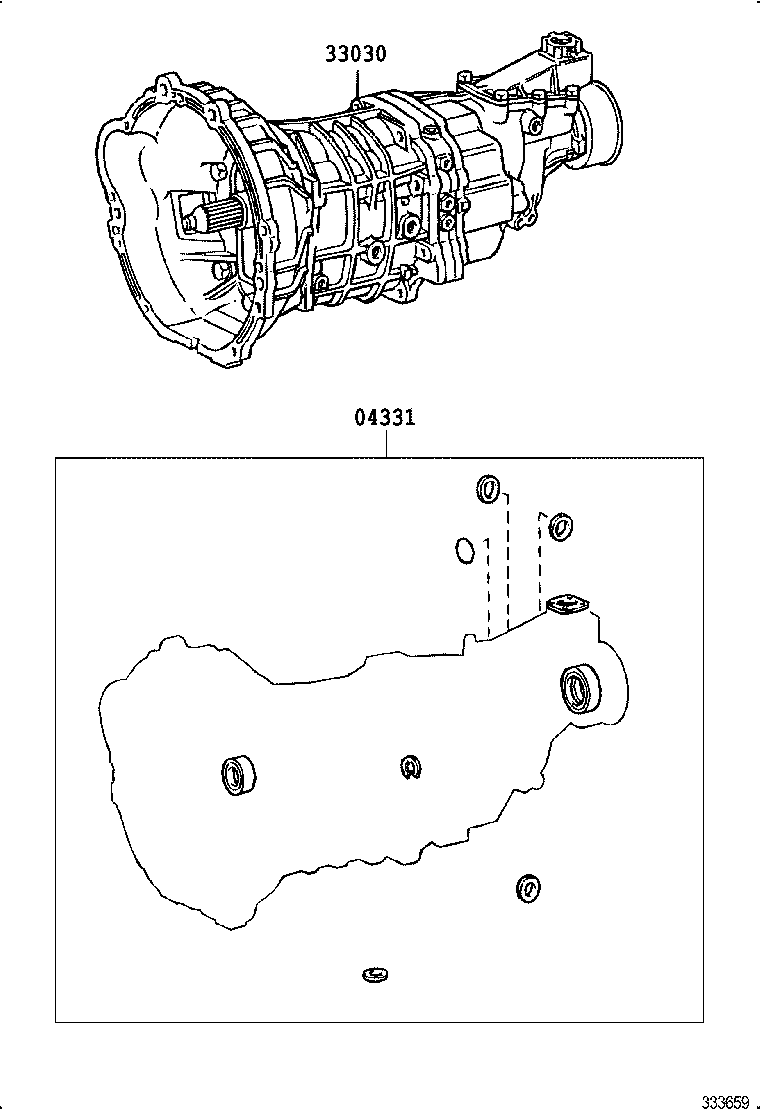  CROWN |  TRANSAXLE OR TRANSMISSION ASSY GASKET KIT MTM