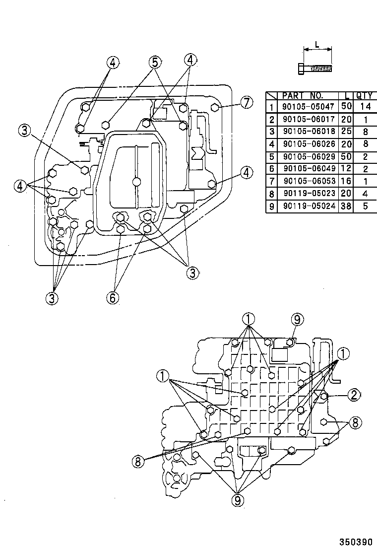  SPACIO |  VALVE BODY OIL STRAINER ATM