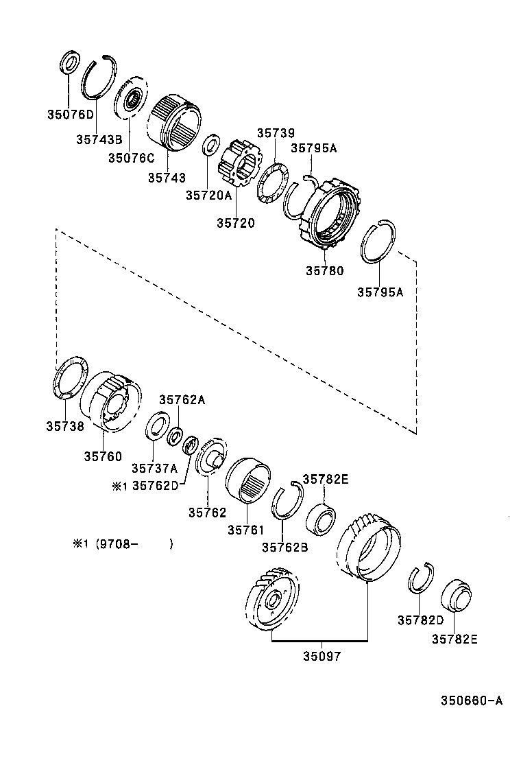  AVALON |  PLANETARY GEAR REVERSE PISTON COUNTER GEAR ATM