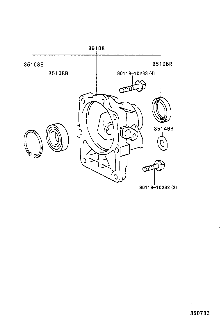  LS400 |  EXTENSION HOUSING ATM