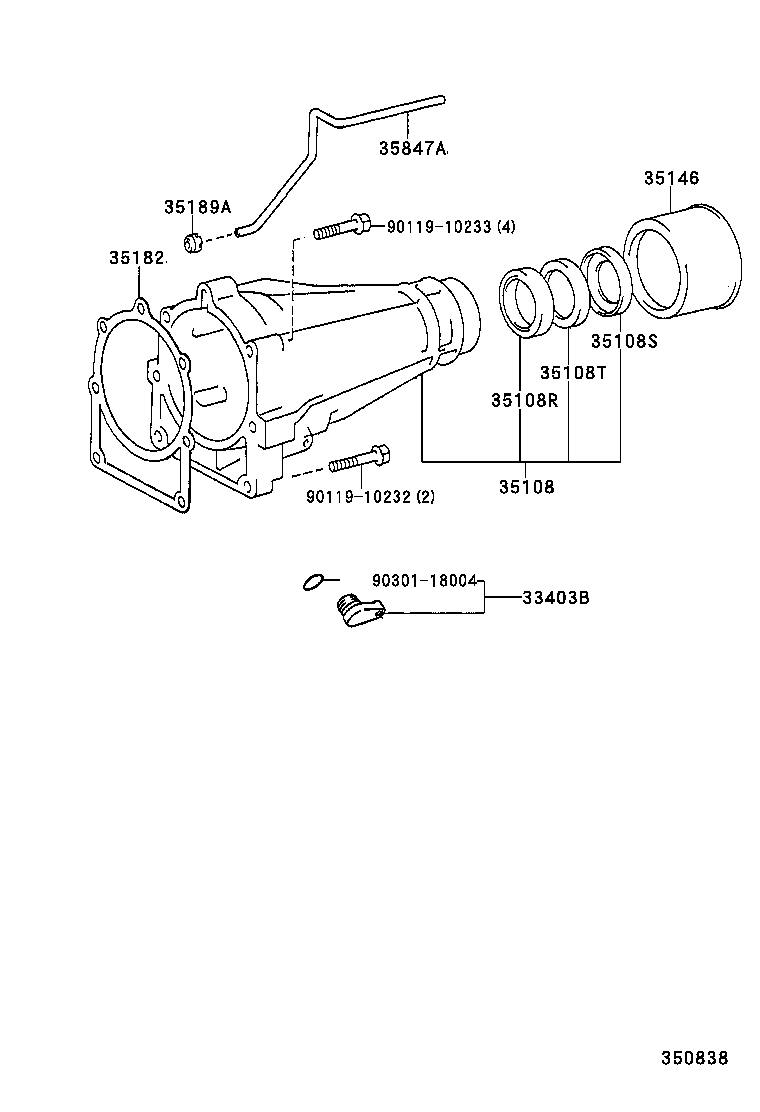  CROWN |  EXTENSION HOUSING ATM