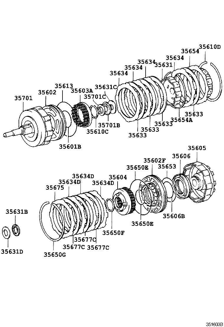 CROWN |  BRAKE BAND MULTIPLE DISC CLUTCH ATM