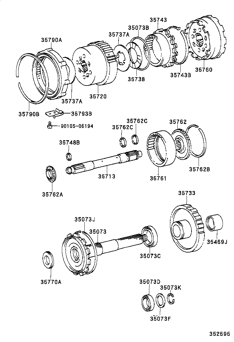  MEGA CRUISER |  PLANETARY GEAR REVERSE PISTON COUNTER GEAR ATM