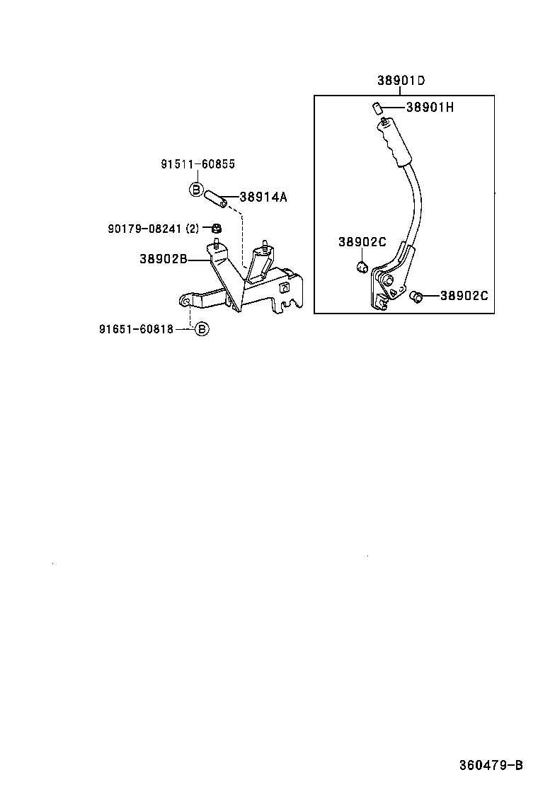  DYNA |  POWER TAKE OFF LEVER LINK