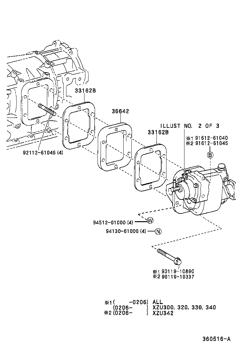  DYNA |  POWER TAKE OFF CASE GEAR