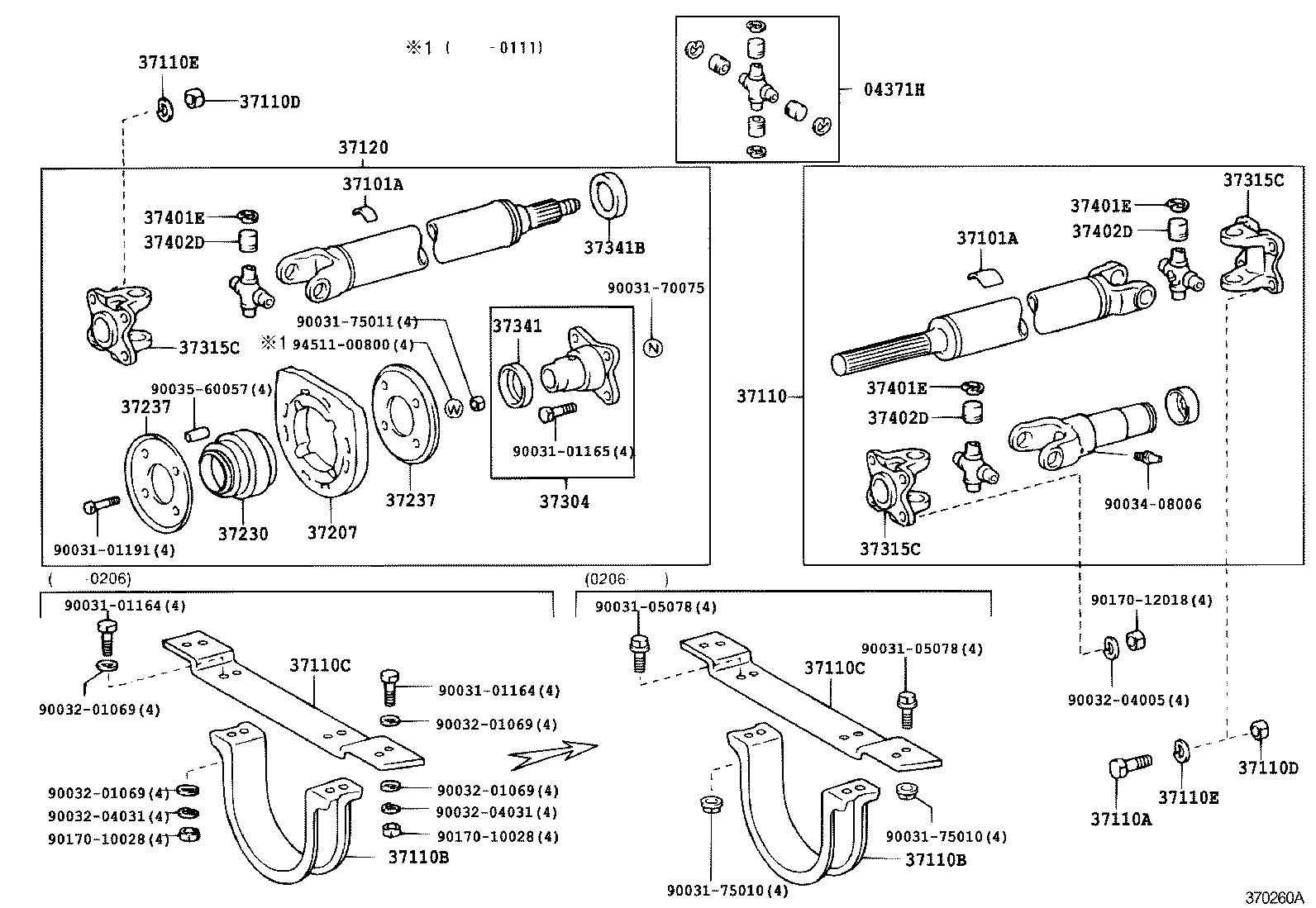  DYNA |  PROPELLER SHAFT UNIVERSAL JOINT