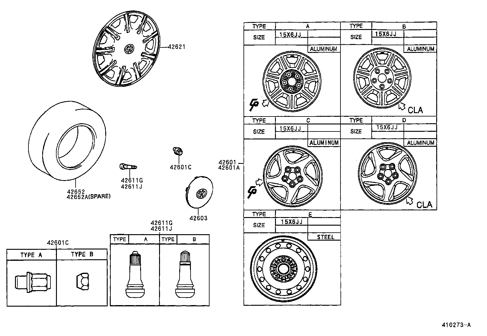  AVALON |  DISC WHEEL WHEEL CAP