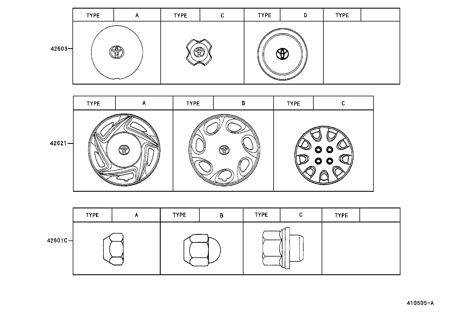  STARLET |  DISC WHEEL WHEEL CAP