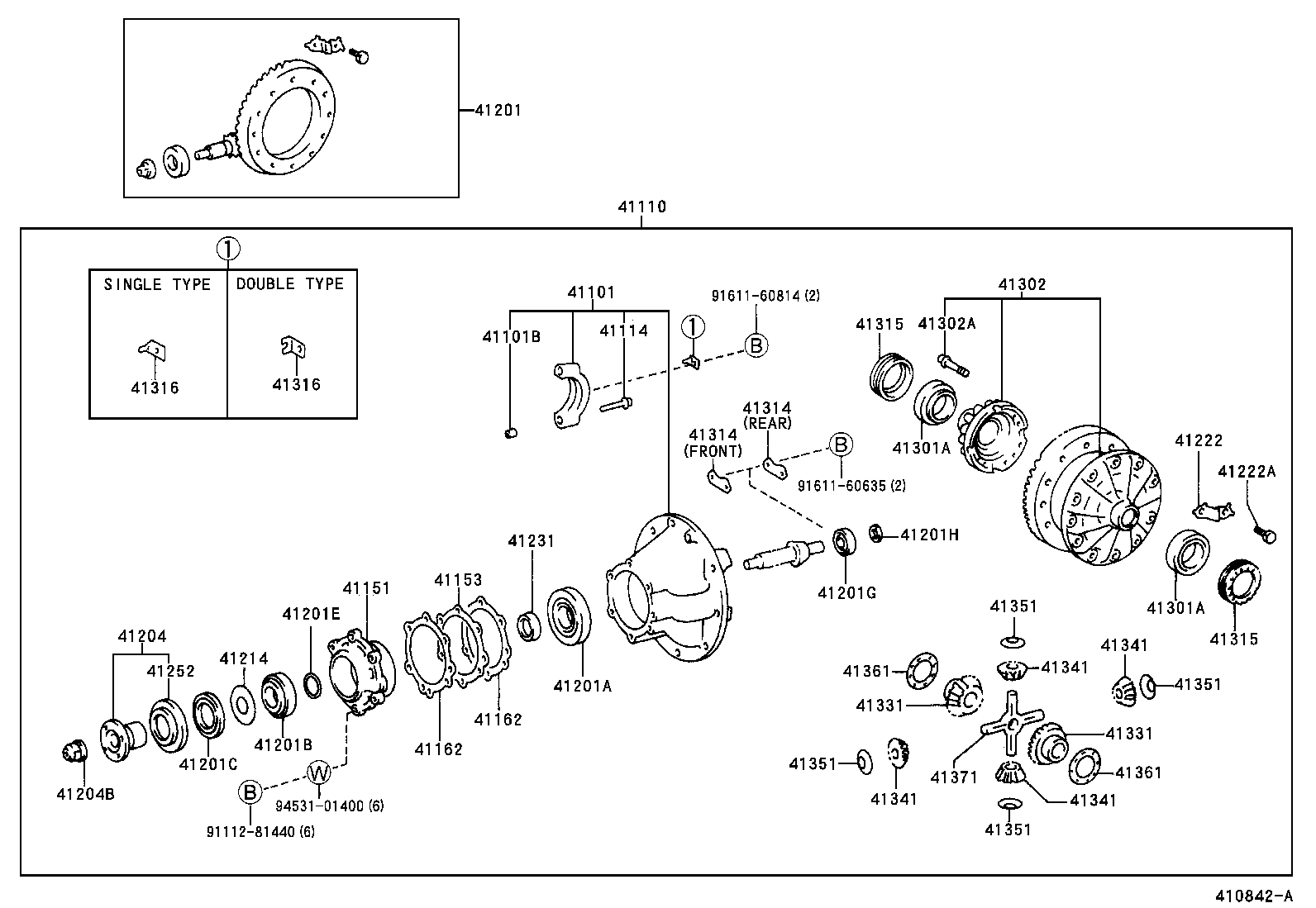  DYNA200 |  REAR AXLE HOUSING DIFFERENTIAL
