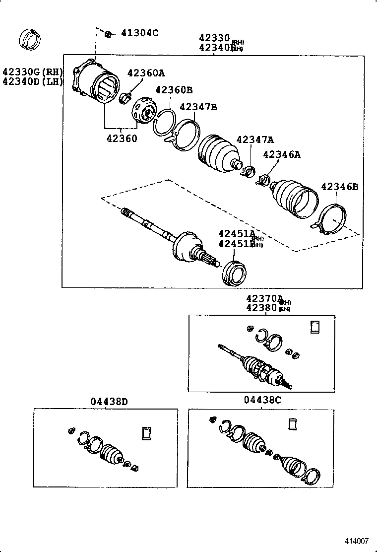  MEGA CRUISER |  REAR AXLE SHAFT HUB