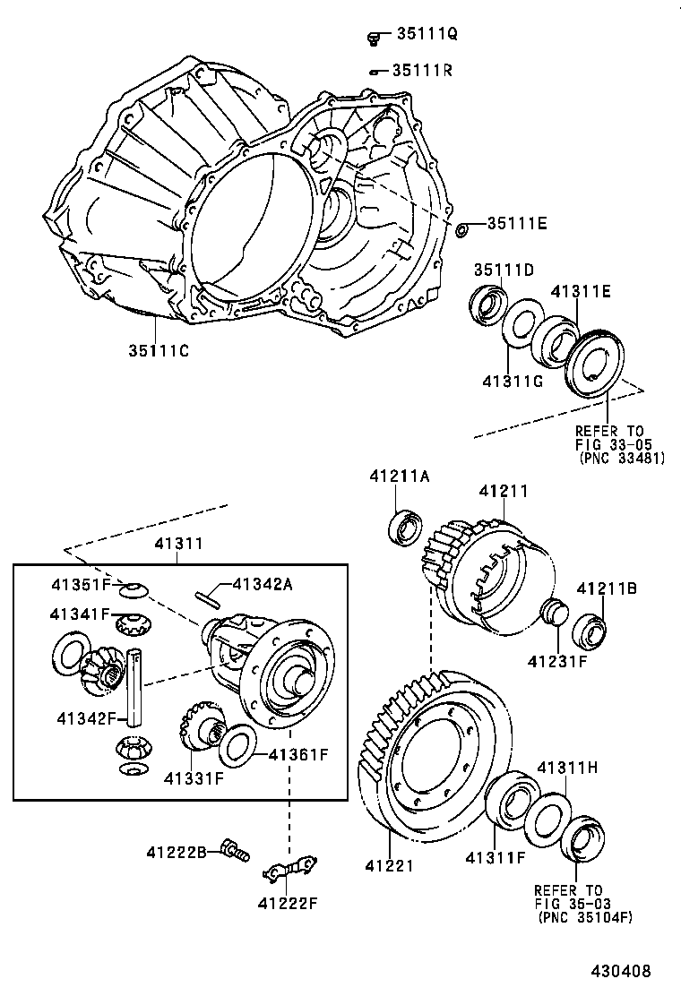  SOLUNA |  FRONT AXLE HOUSING DIFFERENTIAL