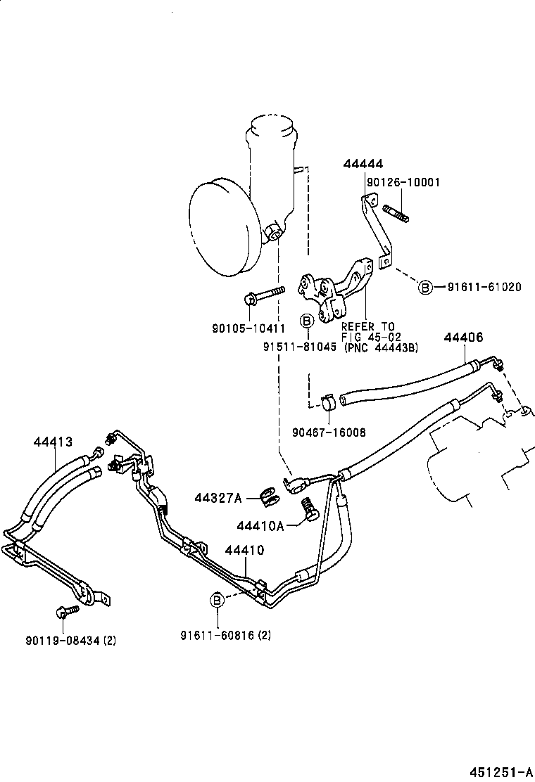  CROWN |  POWER STEERING TUBE
