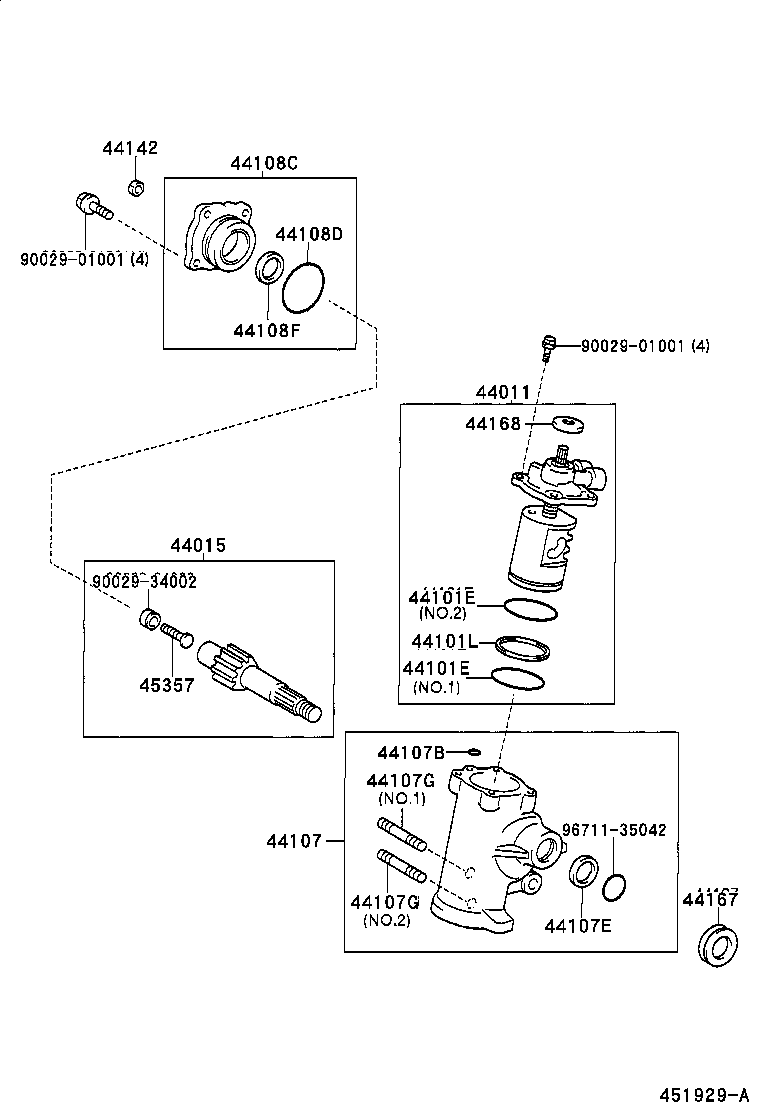  DYNA |  FRONT STEERING GEAR LINK