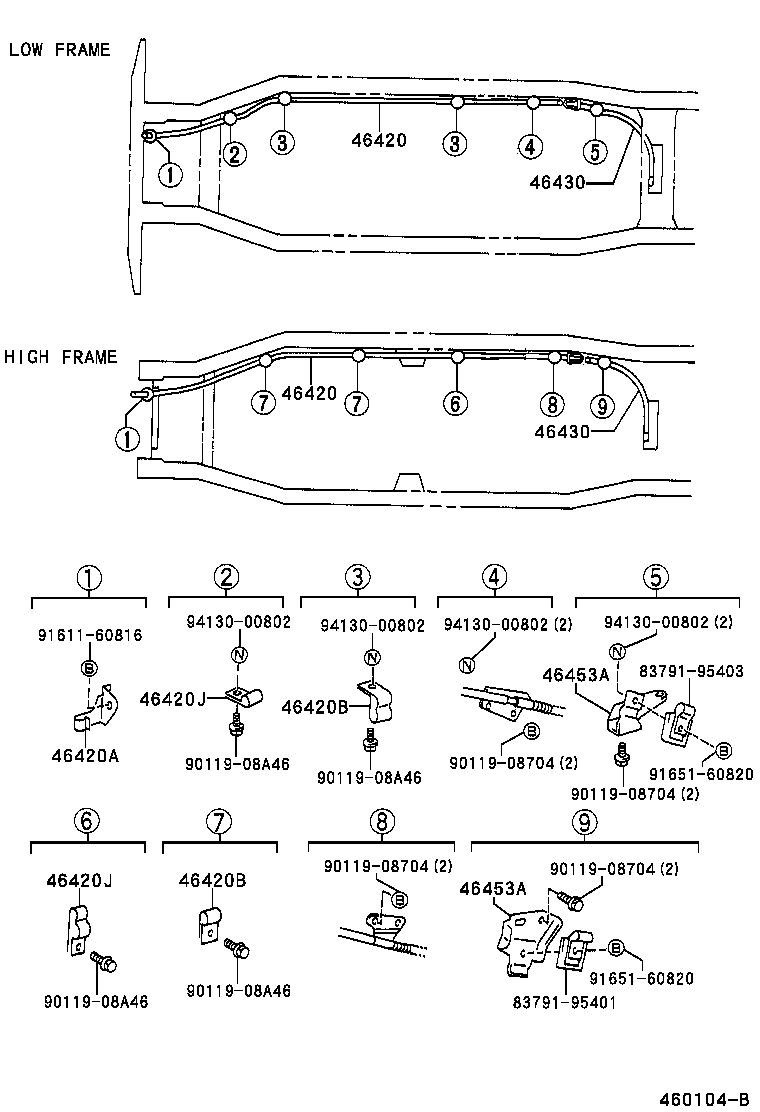  DYNA200 |  PARKING BRAKE CABLE