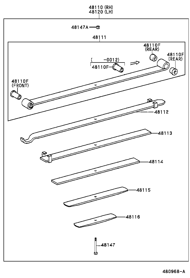  DYNA |  FRONT SPRING SHOCK ABSORBER