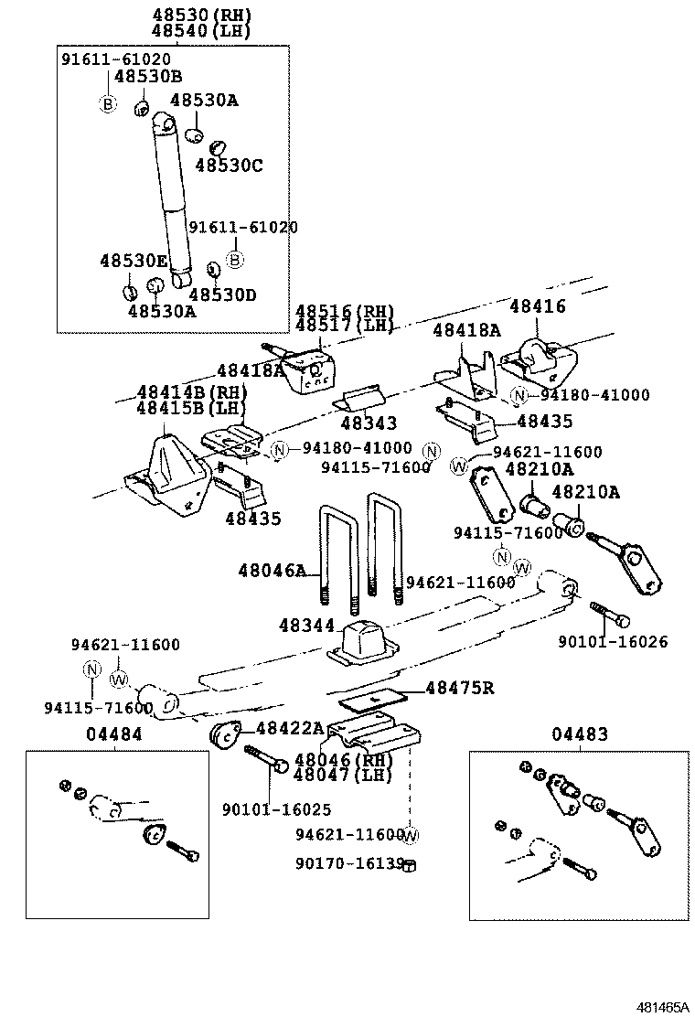  DYNA 200 |  REAR SPRING SHOCK ABSORBER