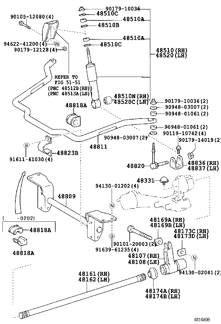  DYNA |  FRONT SPRING SHOCK ABSORBER