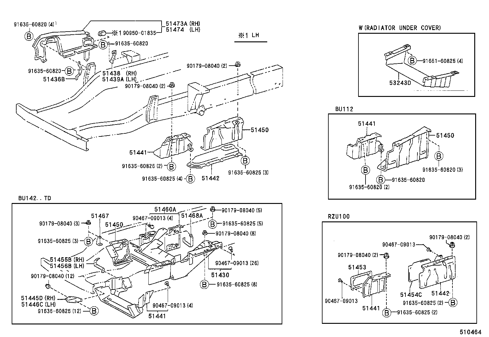  DYNA200 |  SUSPENSION CROSSMEMBER UNDER COVER