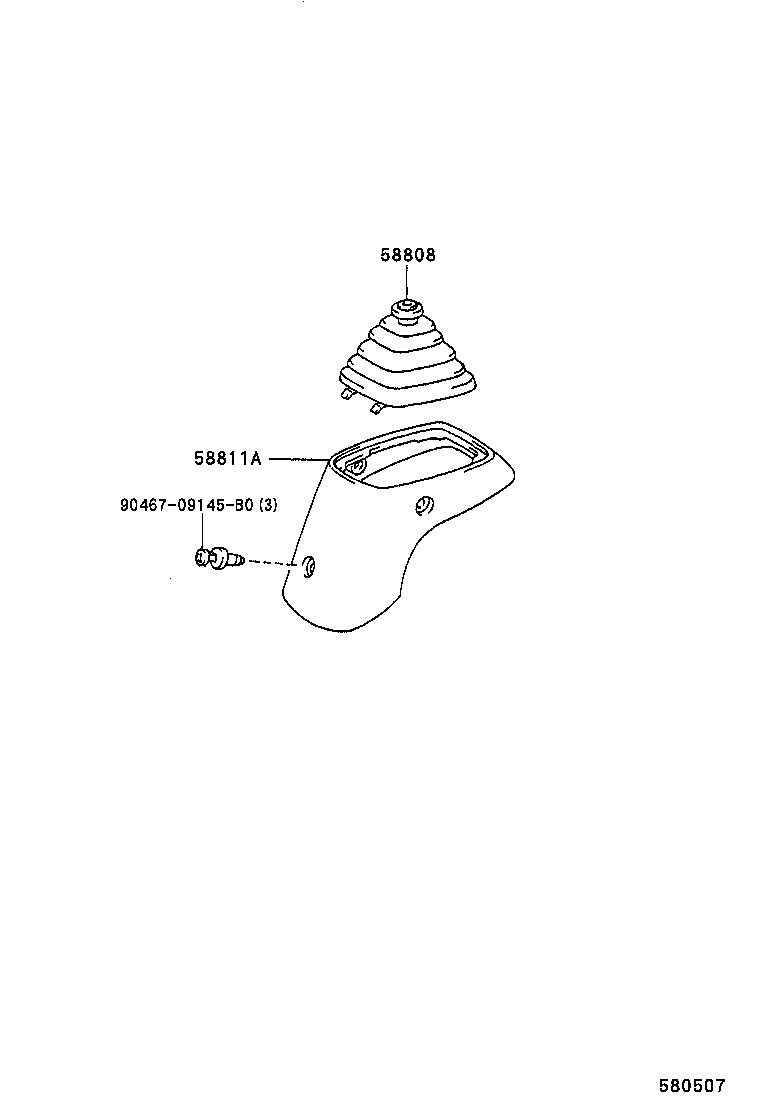  DYNA200 |  CONSOLE BOX BRACKET