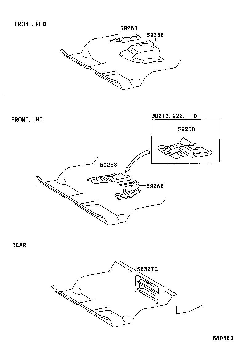  DYNA200 |  FLOOR INSULATOR