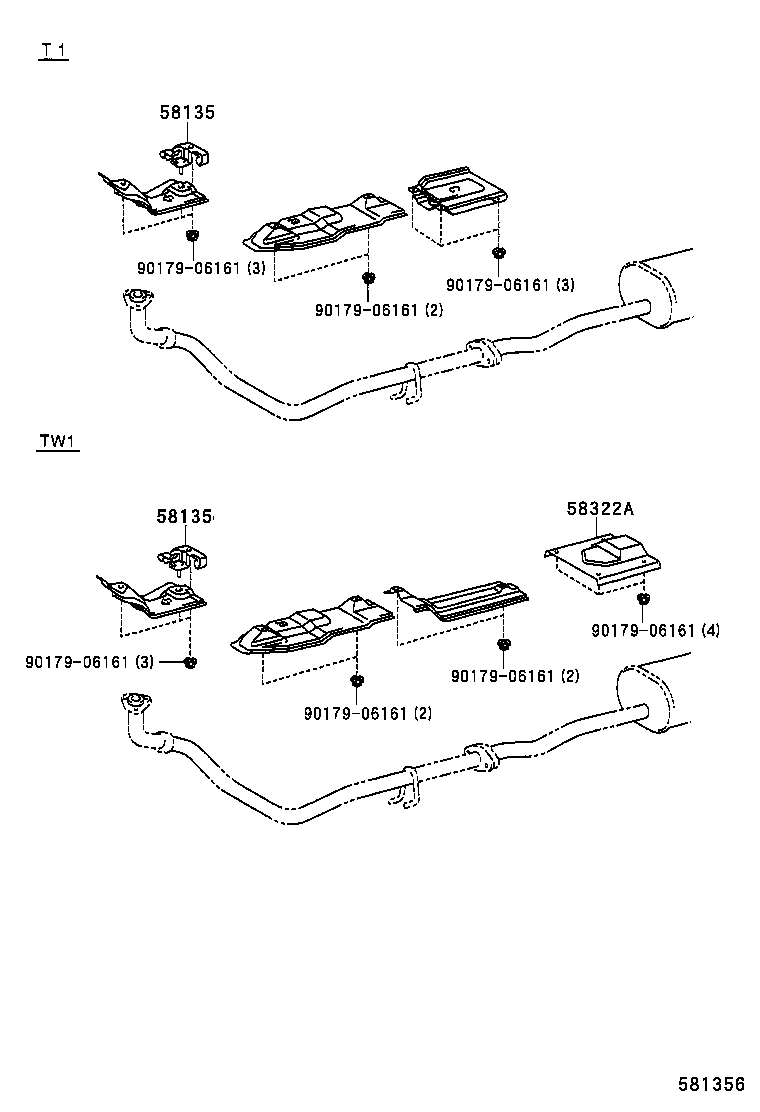  HILUX 4RUNNER 4WD |  FLOOR INSULATOR