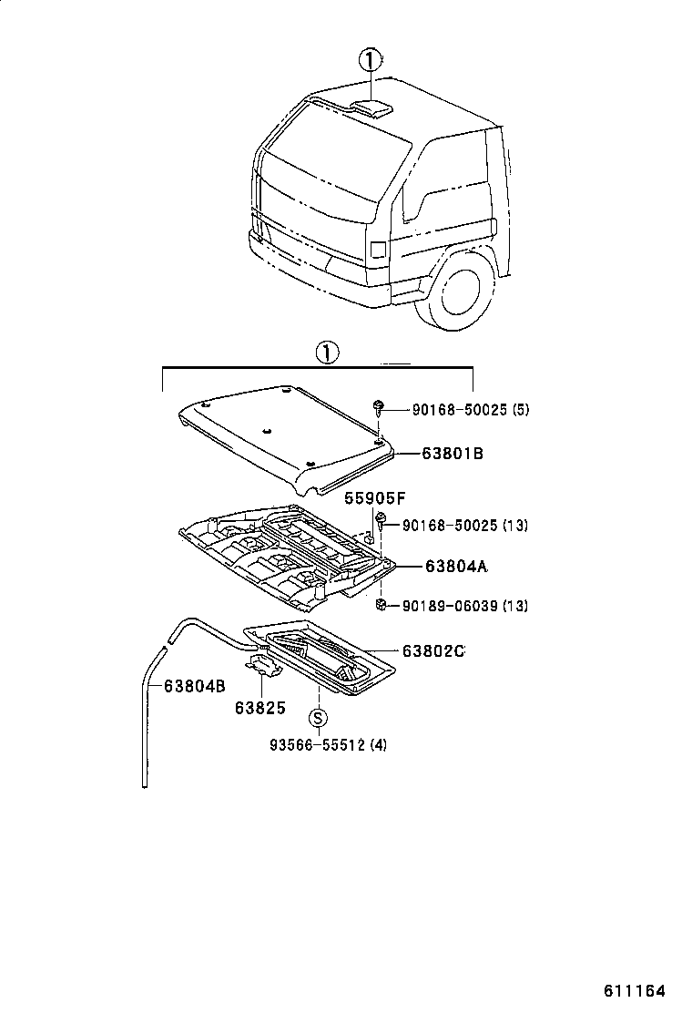  DYNA200 |  REAR VENTILATOR ROOF VENTILATOR