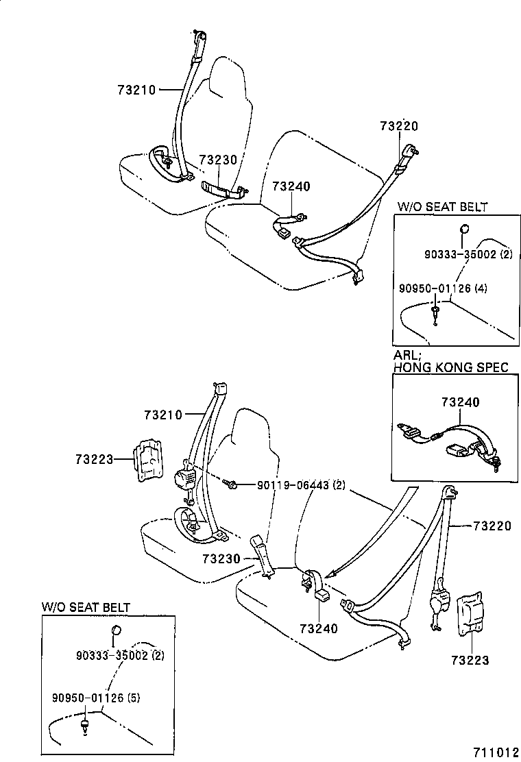  DYNA200 |  SEAT BELT