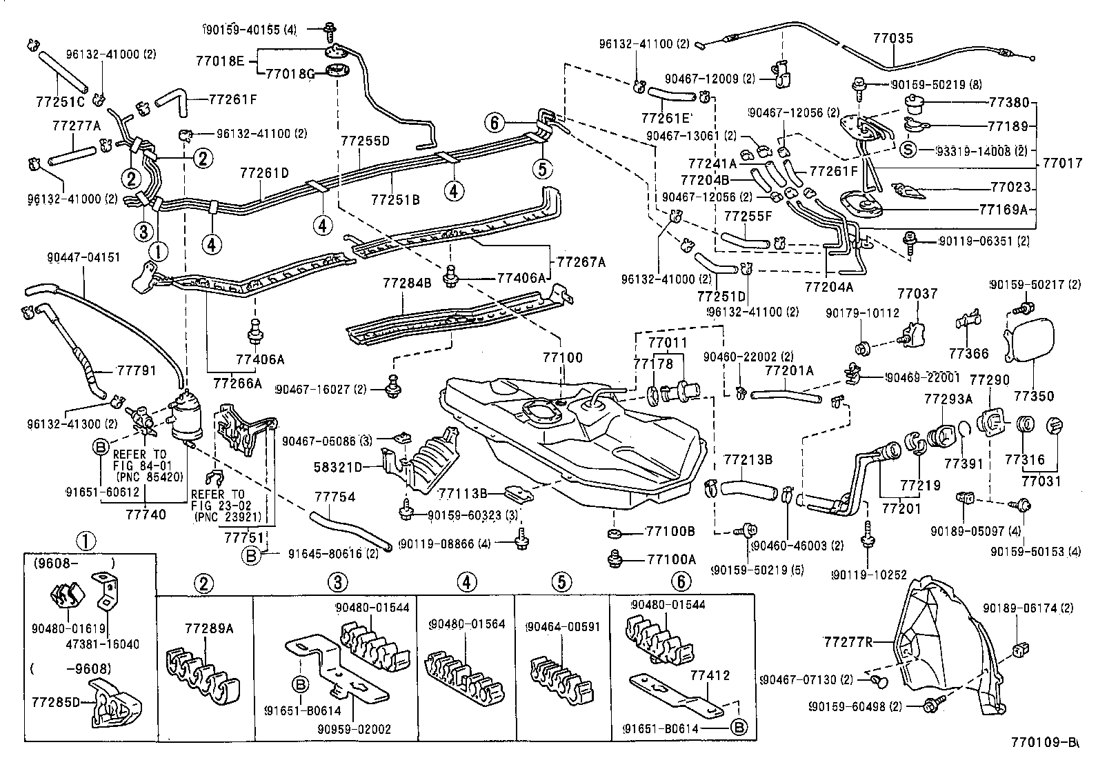  TERCEL |  FUEL TANK TUBE