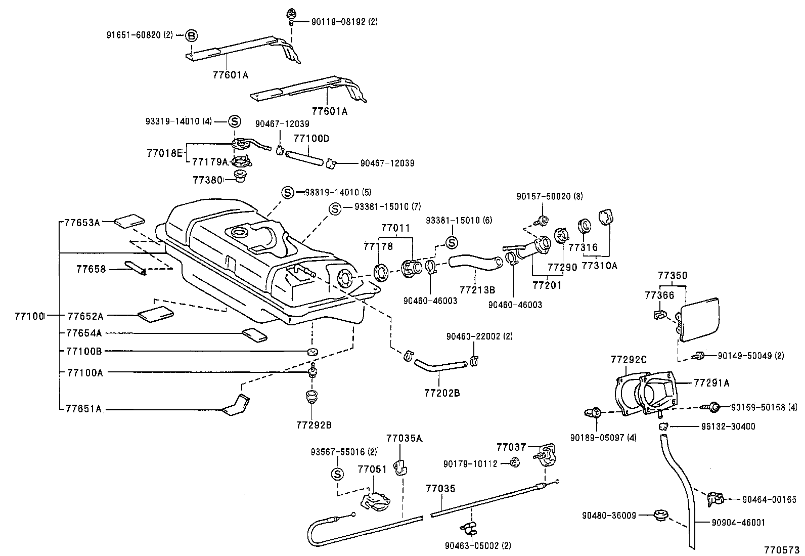  CROWN |  FUEL TANK TUBE