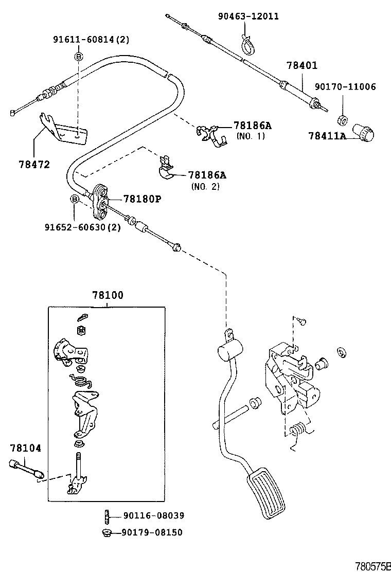  HILUX 4RUNNER 4WD |  ACCELERATOR LINK